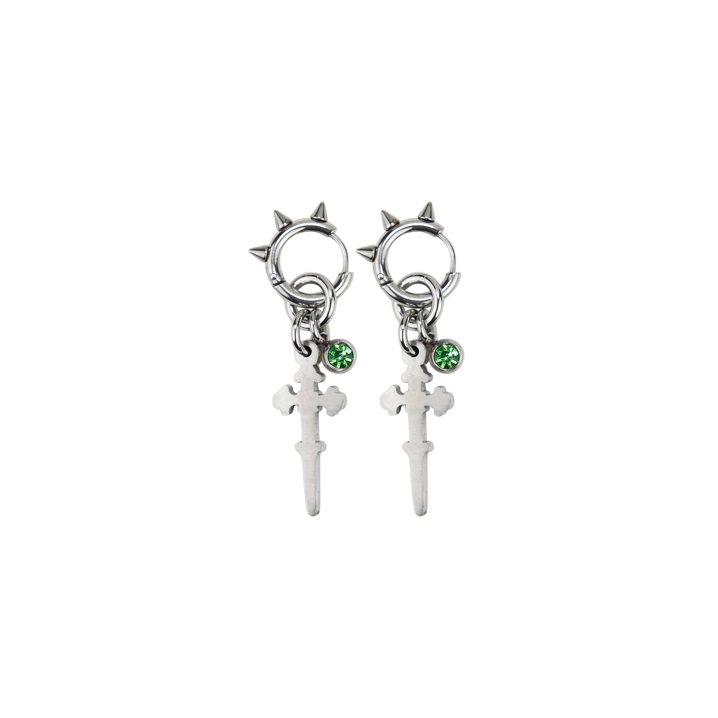 Boucles d'oreille en acier inoxydable strass rouge. Bijoux y2k. Bijoux punk. Bijoux rock. Bijoux glam rock. Bijoux grunge. Boucles d'oreilles Y2K. Boucles d'oreilles punk. Boucles d'oreilles rock. Boucles d'oreilles glam rock. Boucles d'oreilles grunge. Boucles d'oreille alt. Bijoux alt. Boucle d'oreille pour homme. Boucle d'oreille gothic. Bijoux gothic. Bijoux dark. Bijoux design Paris.