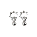 Boucles d'oreille en acier inoxydable strass rouge. Bijoux y2k. Bijoux punk. Bijoux rock. Bijoux glam rock. Bijoux grunge. Boucles d'oreilles Y2K. Boucles d'oreilles punk. Boucles d'oreilles rock. Boucles d'oreilles glam rock. Boucles d'oreilles grunge.
