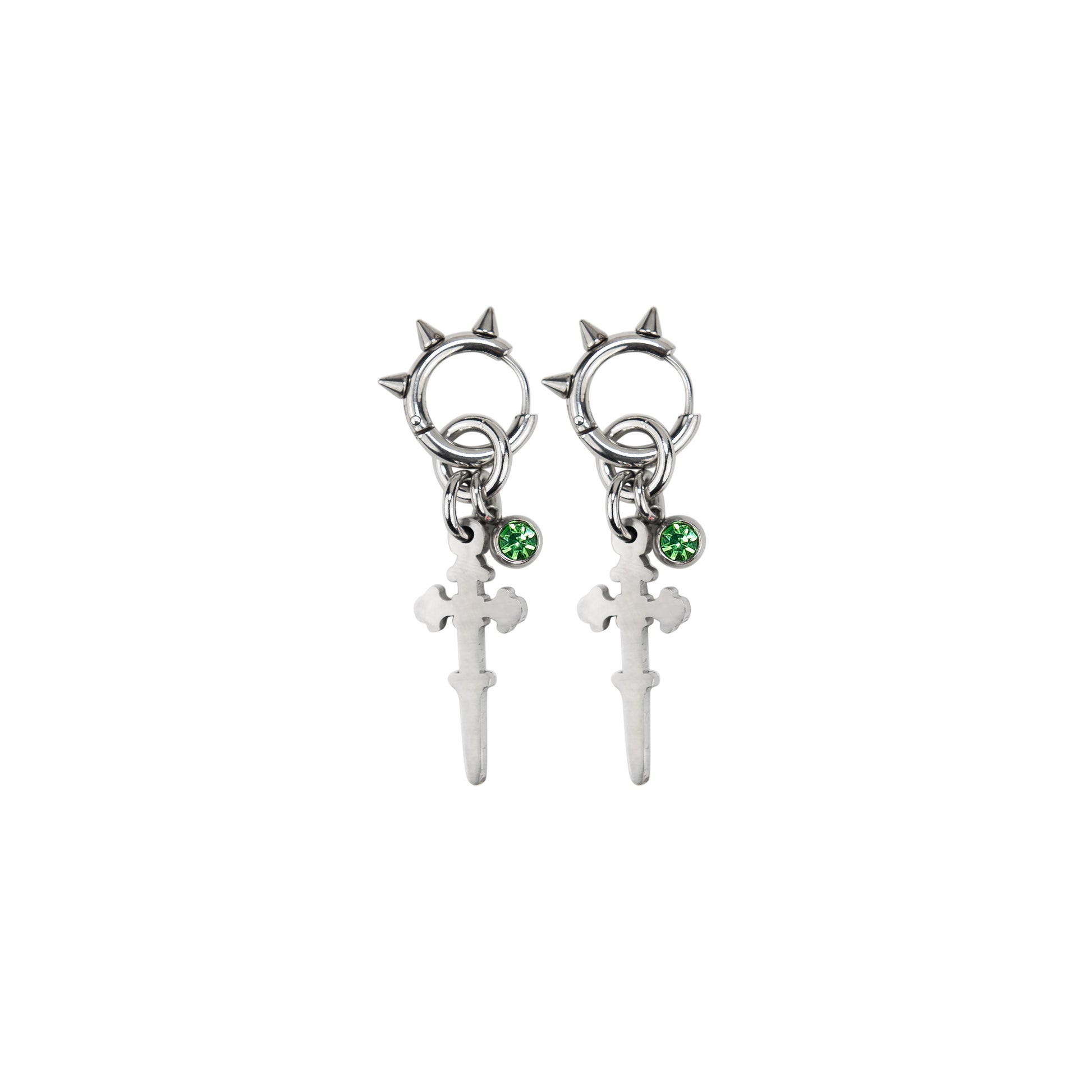 Boucles d'oreille en acier inoxydable strass rouge. Bijoux y2k. Bijoux punk. Bijoux rock. Bijoux glam rock. Bijoux grunge. Boucles d'oreilles Y2K. Boucles d'oreilles punk. Boucles d'oreilles rock. Boucles d'oreilles glam rock. Boucles d'oreilles grunge. Boucles d'oreille alt. Bijoux alt. Boucle d'oreille pour homme. Boucle d'oreille gothic. Bijoux gothic. Bijoux dark. Bijoux design Paris.