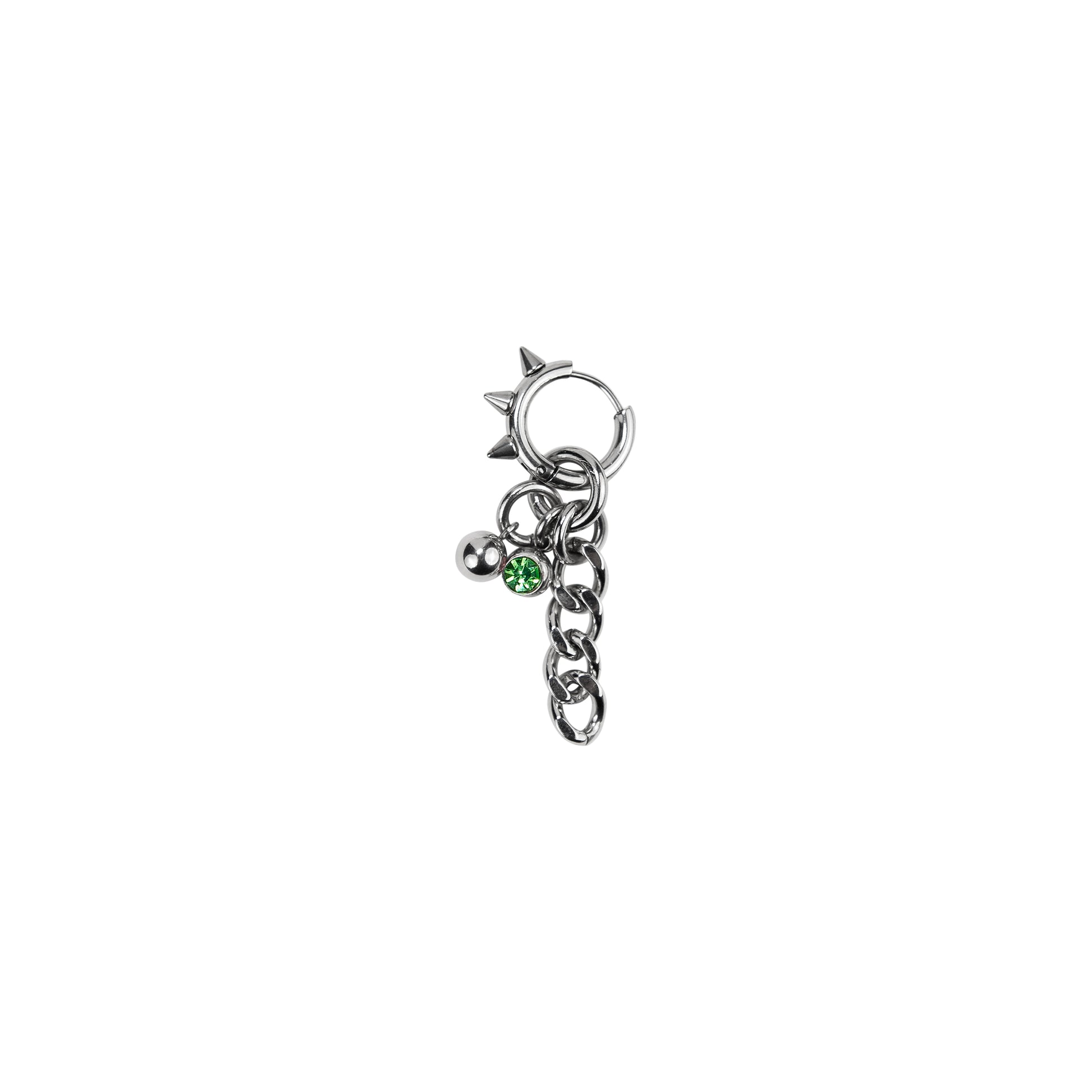 Boucle d'oreille en acier inoxydable, avec strass/diamant. Bijoux y2k. Bijoux punk. Bijoux rock. Bijoux glam rock. Bijoux grunge. Boucles d'oreilles Y2K. Boucles d'oreilles punk. Boucles d'oreilles rock. Boucles d'oreilles glam rock. Boucles d'oreilles grunge. Boucles d'oreille pour homme. Bijoux pour homme. Bijoux made in France. Bijoux Paris. Bijoux goth.