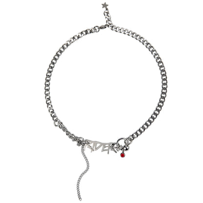 collier en acier inoxydable. Bijoux y2k. Bijoux punk. Bijoux rock. Bijoux glam rock. Bijoux grunge. Colliers Y2K. Colliers pour homme. Colliers pour femme. Bijoux alt. Collier alt. Bijoux paris. Bijoux fait main.