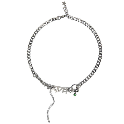 collier en acier inoxydable. Bijoux y2k. Bijoux punk. Bijoux rock. Bijoux glam rock. Bijoux grunge. Colliers Y2K. Colliers pour homme. Colliers pour femme. Bijoux alt. Collier alt. Bijoux paris. Bijoux fait main.