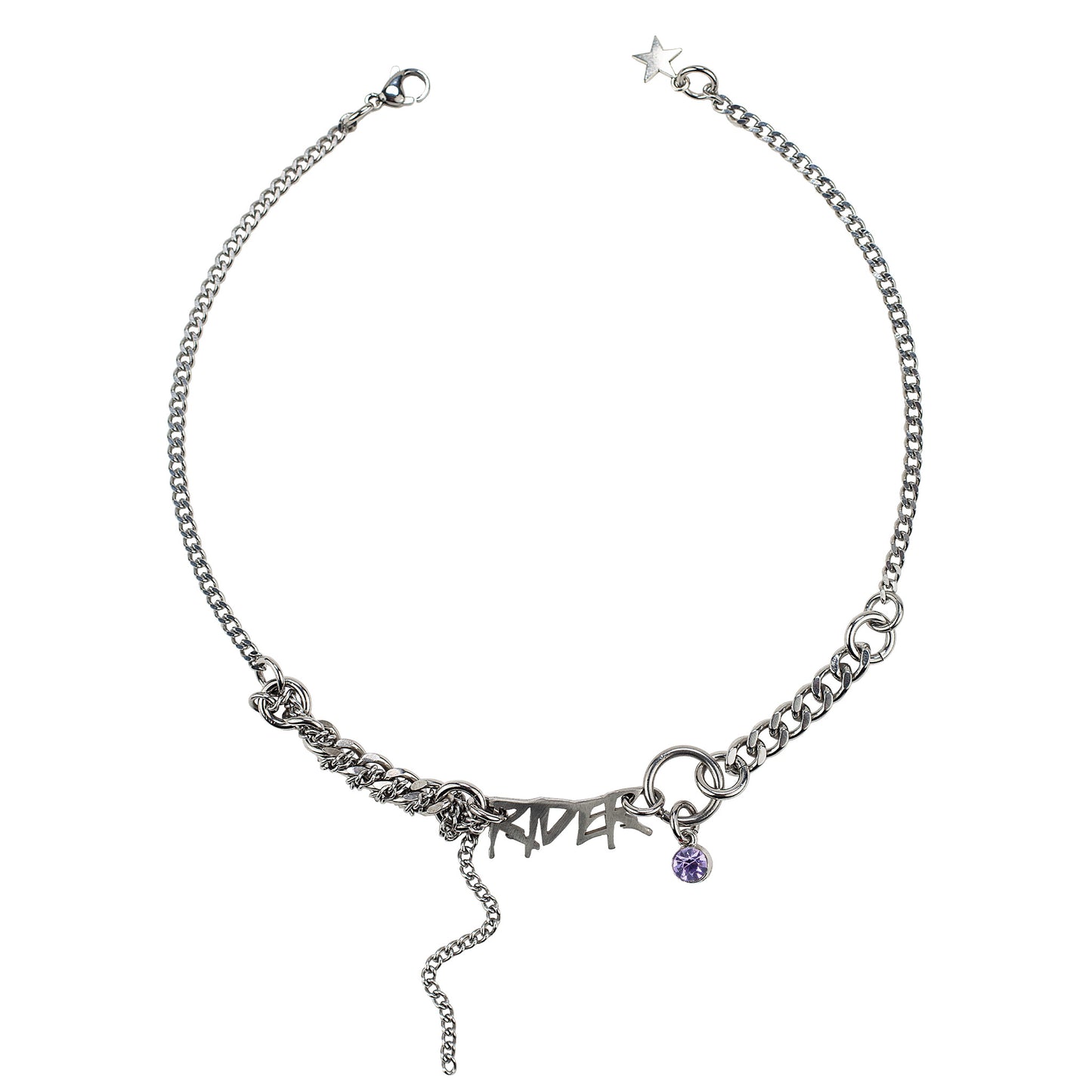 collier en acier inoxydable. Bijoux y2k. Bijoux punk. Bijoux rock. Bijoux glam rock. Bijoux grunge. Colliers Y2K. Colliers punk. Colliers rock. Colliers glam rock. Colliers grunge. Collier made in France.