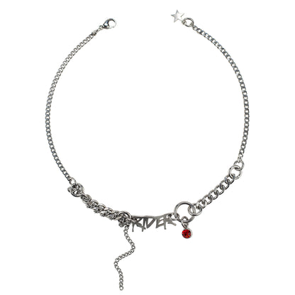 collier en acier inoxydable. Bijoux y2k. Bijoux punk. Bijoux rock. Bijoux glam rock. Bijoux grunge. Colliers Y2K. Colliers punk. Colliers rock. Colliers glam rock. Colliers grunge. Collier made in France.