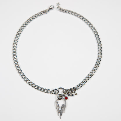 Bijoux en acier inoxydable. Collier en acier inoxydable. Bijoux y2k. Bijoux punk. Bijoux rock. Bijoux glam rock. Bijoux grunge. Colliers Y2K. Colliers punk. Colliers rock. Colliers glam rock. Colliers grunge. Collier made in France. Bijoux made in France. Collier pour homme. Collier techno.