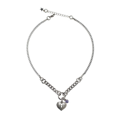 collier en acier inoxydable. Bijoux y2k. Bijoux punk. Bijoux rock. Bijoux glam rock. Bijoux grunge. Colliers Y2K. Colliers punk. Colliers rock. Colliers glam rock. Colliers grunge. Collier metal brut.