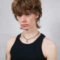 Bijoux en acier inoxydable. Collier en acier inoxydable. Bijoux y2k. Bijoux punk. Bijoux rock. Bijoux glam rock. Bijoux grunge. Colliers Y2K. Colliers punk. Colliers rock. Colliers glam rock. Colliers grunge.